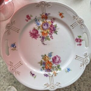Floral Decorative Plate